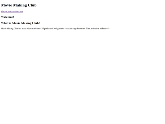 WebPages/MovieMaking2.0 screenshot