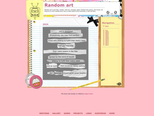 Gallery/RandomArt screenshot