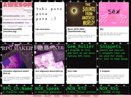 Projects/Projects screenshot
