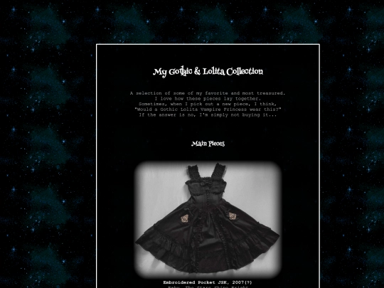lolita/collection screenshot