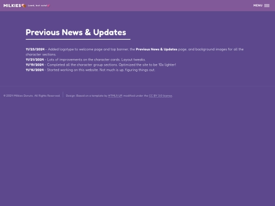 updates screenshot