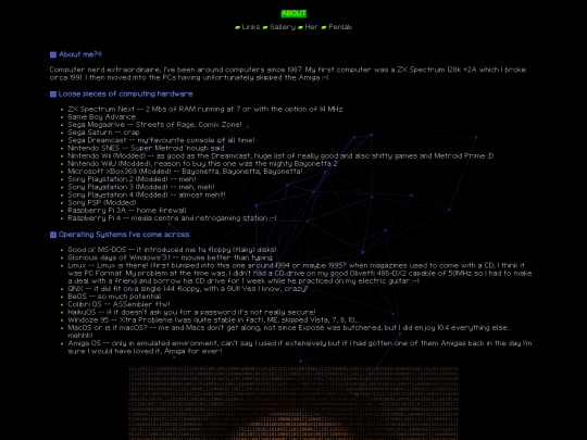 html/about screenshot