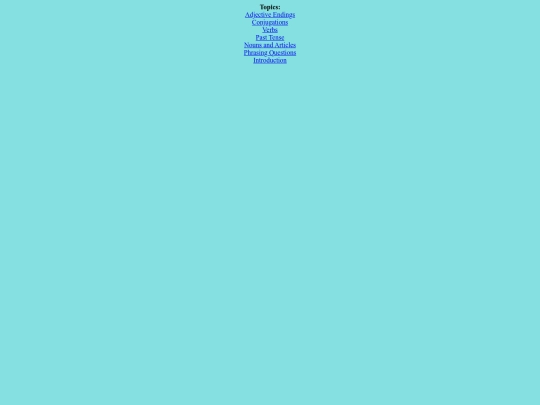 Topics screenshot