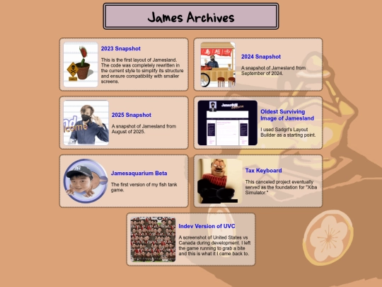 Archive screenshot