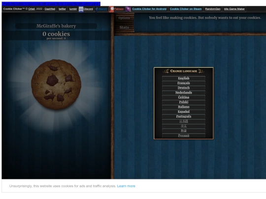 cookieclicker screenshot