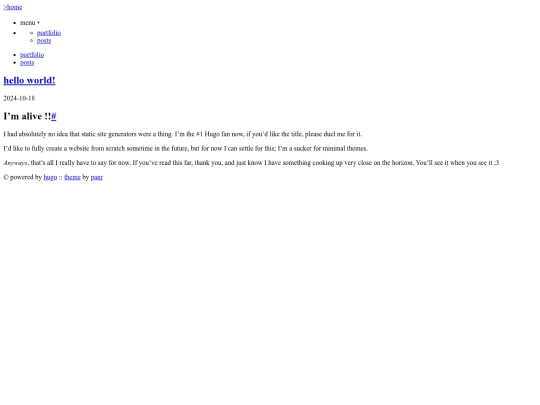 posts/hello-world screenshot