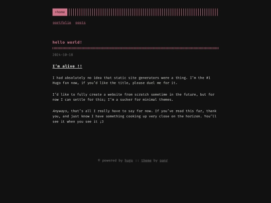 posts screenshot