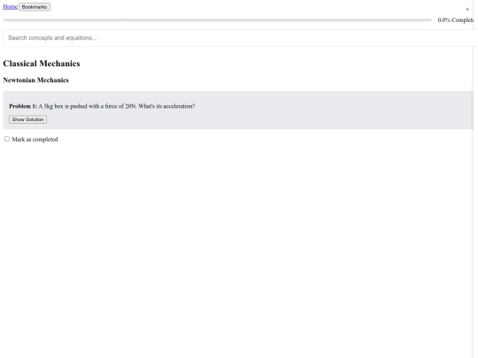 A1Problems screenshot
