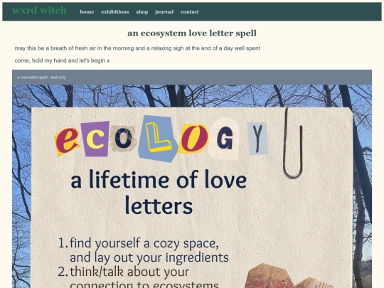ecology_spell screenshot