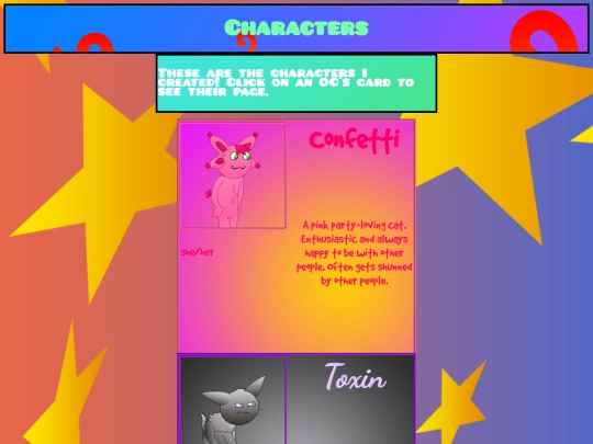 characters screenshot