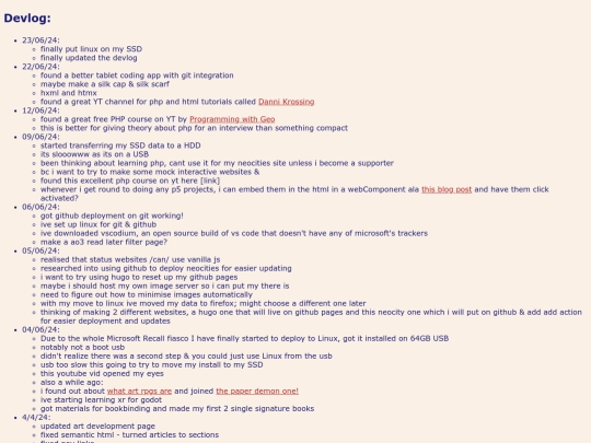 devlogContent screenshot