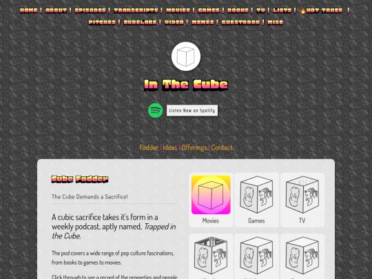 about/fodder screenshot