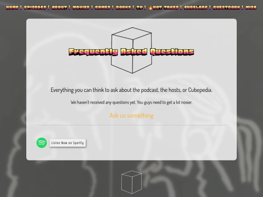faq screenshot