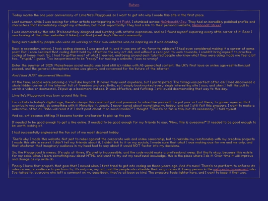 blog/site-manifesto screenshot