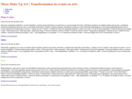 Faculta pagina web/tp2 screenshot