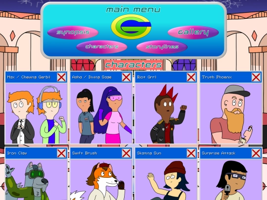 cg characters screenshot