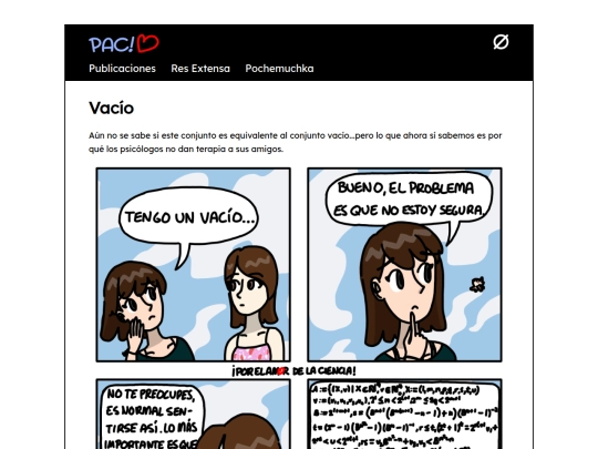 posts/Vacio screenshot