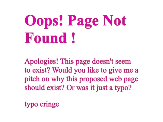 not_found screenshot