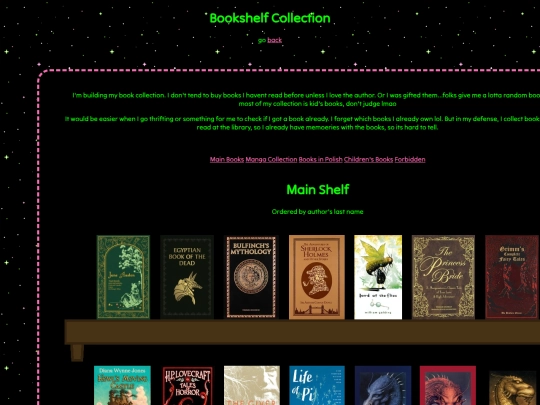 bookshelf screenshot