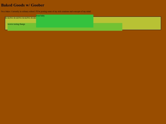 baking screenshot