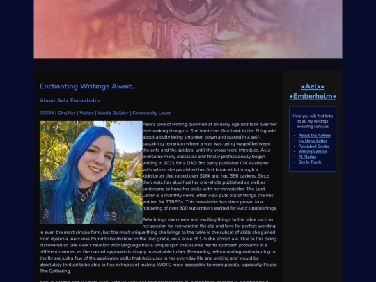 abouttheauthor screenshot