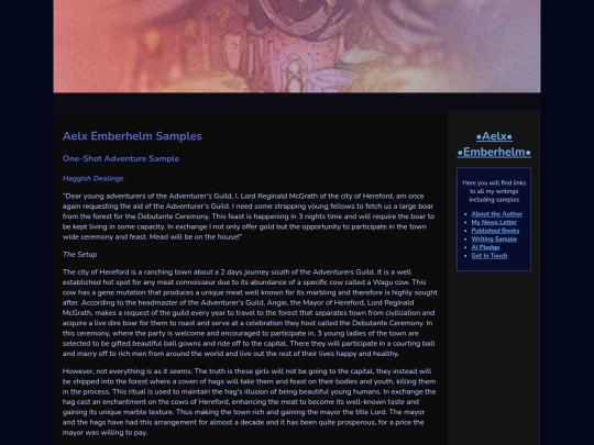 writingsamples screenshot