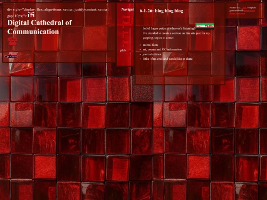 blog screenshot