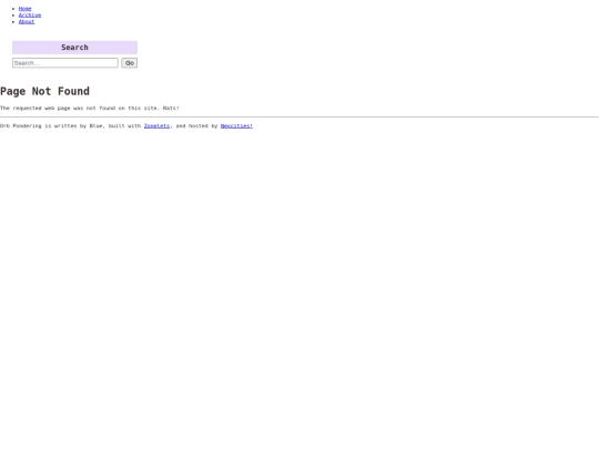 not_found screenshot