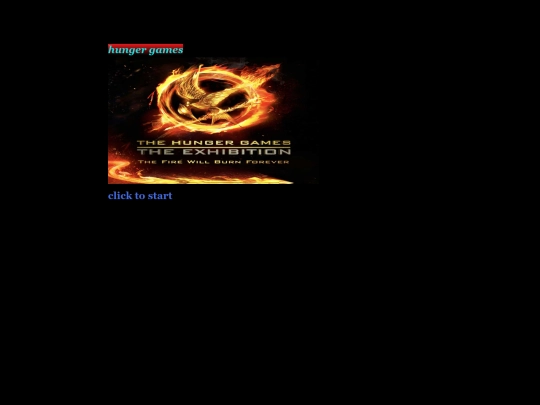 Twine Games/Hunger Games by Kyle Kappes screenshot
