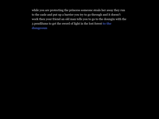 Twine Games/Legend of the Sword by Nikolai Percharsky screenshot