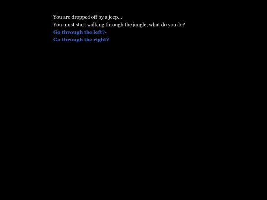 Twine Games/The Hunt for the Golden Skull by Ryder Richards screenshot
