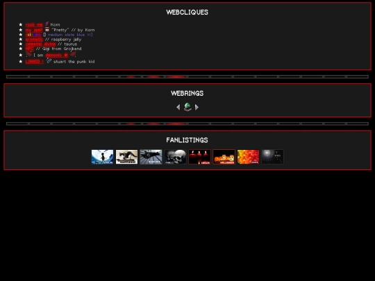 fanlists screenshot