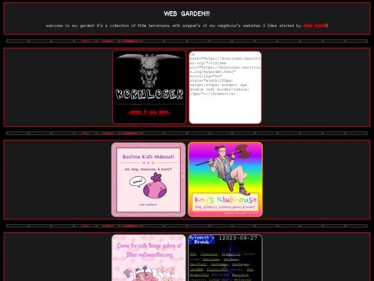 webgarden screenshot