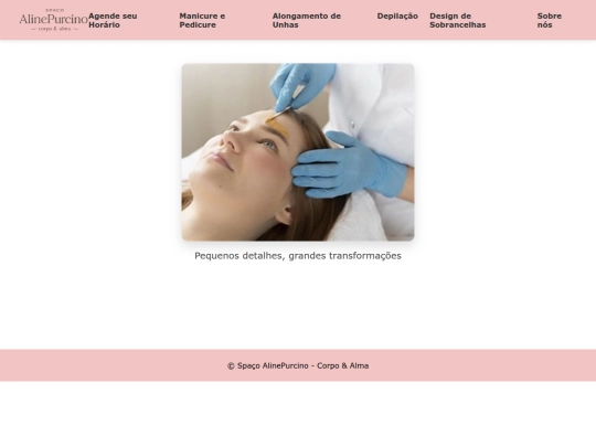 design_sobrancelhas screenshot