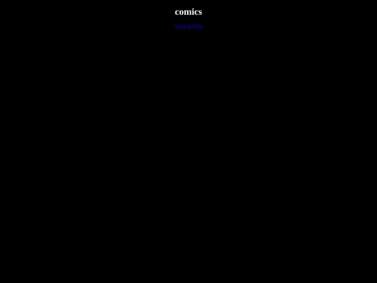 CNN/comics screenshot