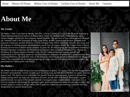AboutMe screenshot