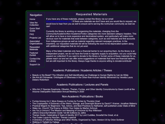 requestedMaterials screenshot