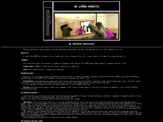 characters screenshot