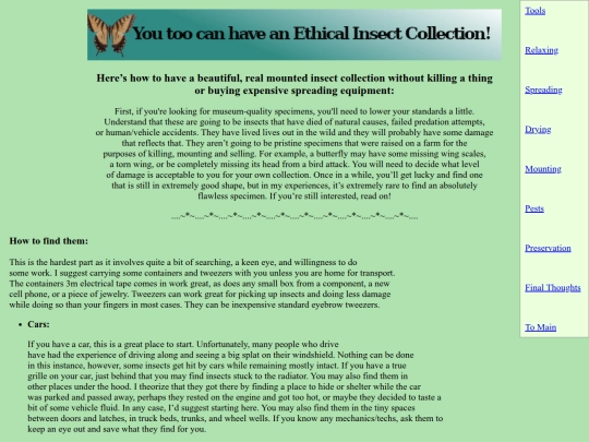 ethicalinsects/insect3 screenshot