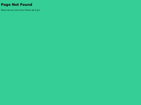 not_found screenshot