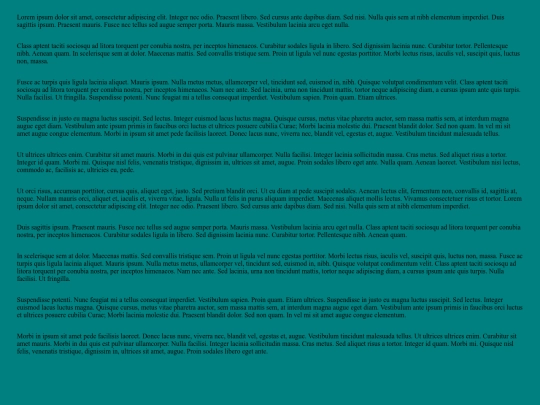 lorem-ipsum screenshot