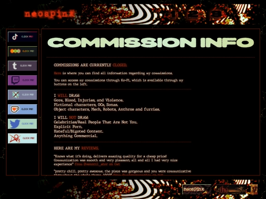 comminfo screenshot