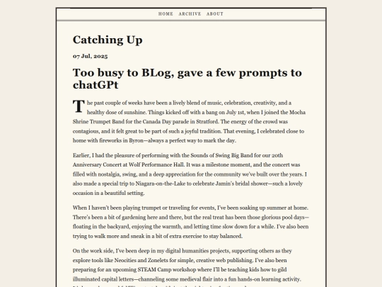 blog/posts/2025-07-07-Catching-Up screenshot