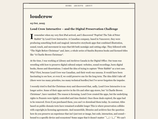 blog/posts/2025-10-05-loudcrow screenshot