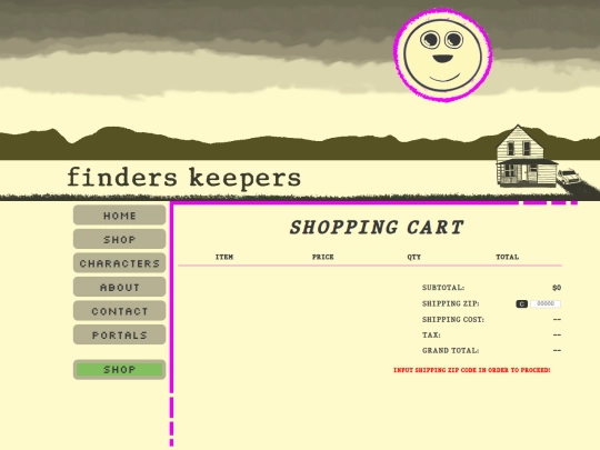 shop/cart screenshot