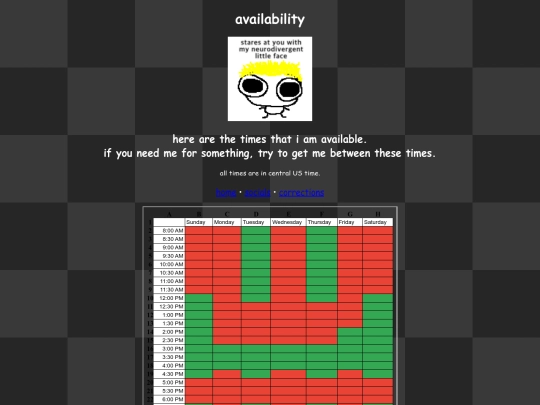 availability screenshot
