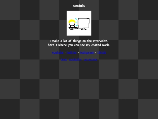socials screenshot