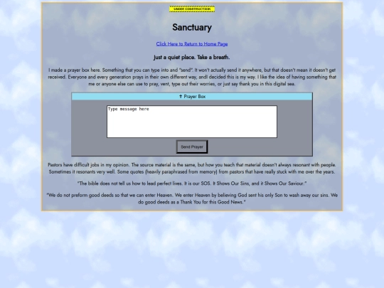 sanctuary screenshot