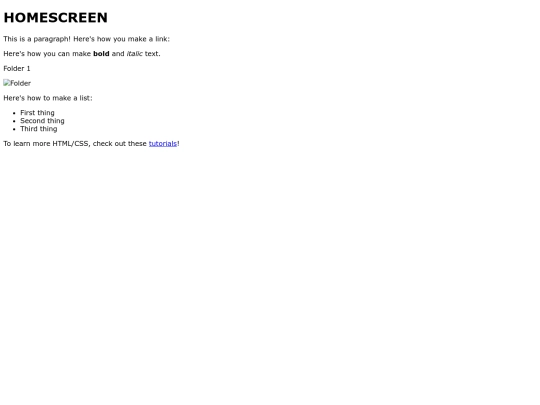 project 1/newscreen screenshot