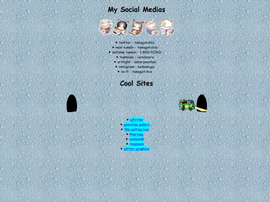 links screenshot